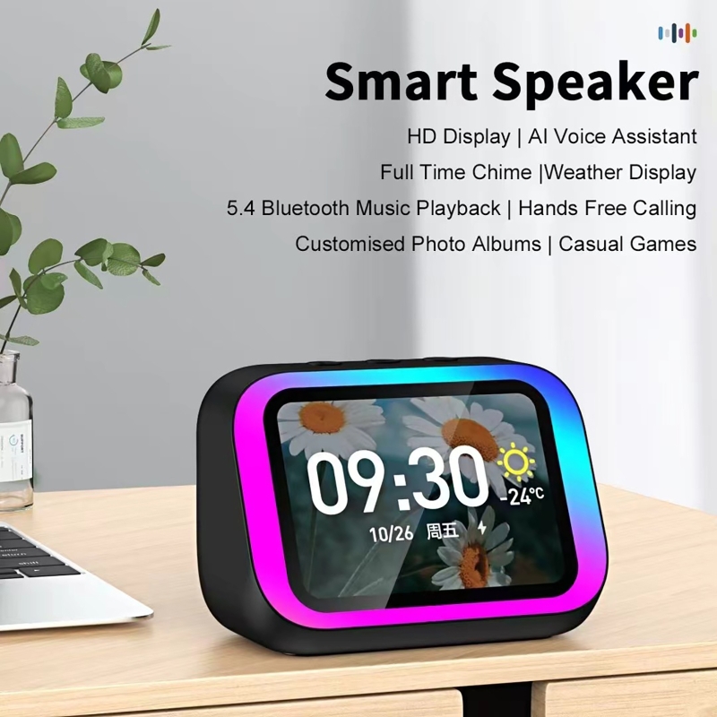 Home Security Ai - AI Voice Assistant Bluetooth Speaker With