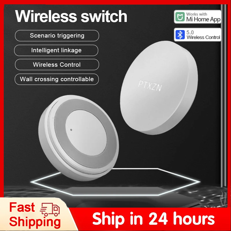 Mi Home Security Xiaomi - PTX Smart Switch Wireless Mini Switch