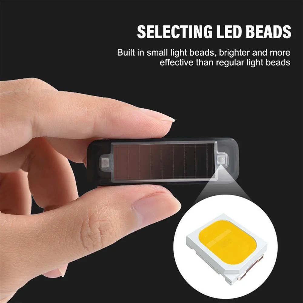 Home Security Wireless - Mini LED Solar Power Car Warning