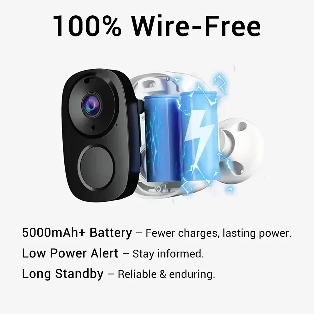 PEGATAH 2K 4G/Wifi Battery Cam - Home Security Ai 评论和价格