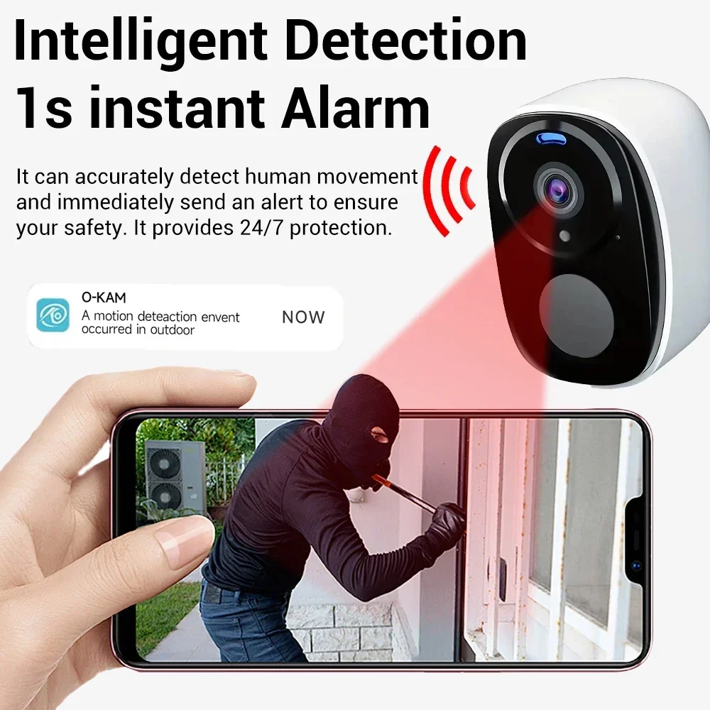 PEGATAH 2K 4G/Wifi Battery Cam - Home Security Ai 评论和价格