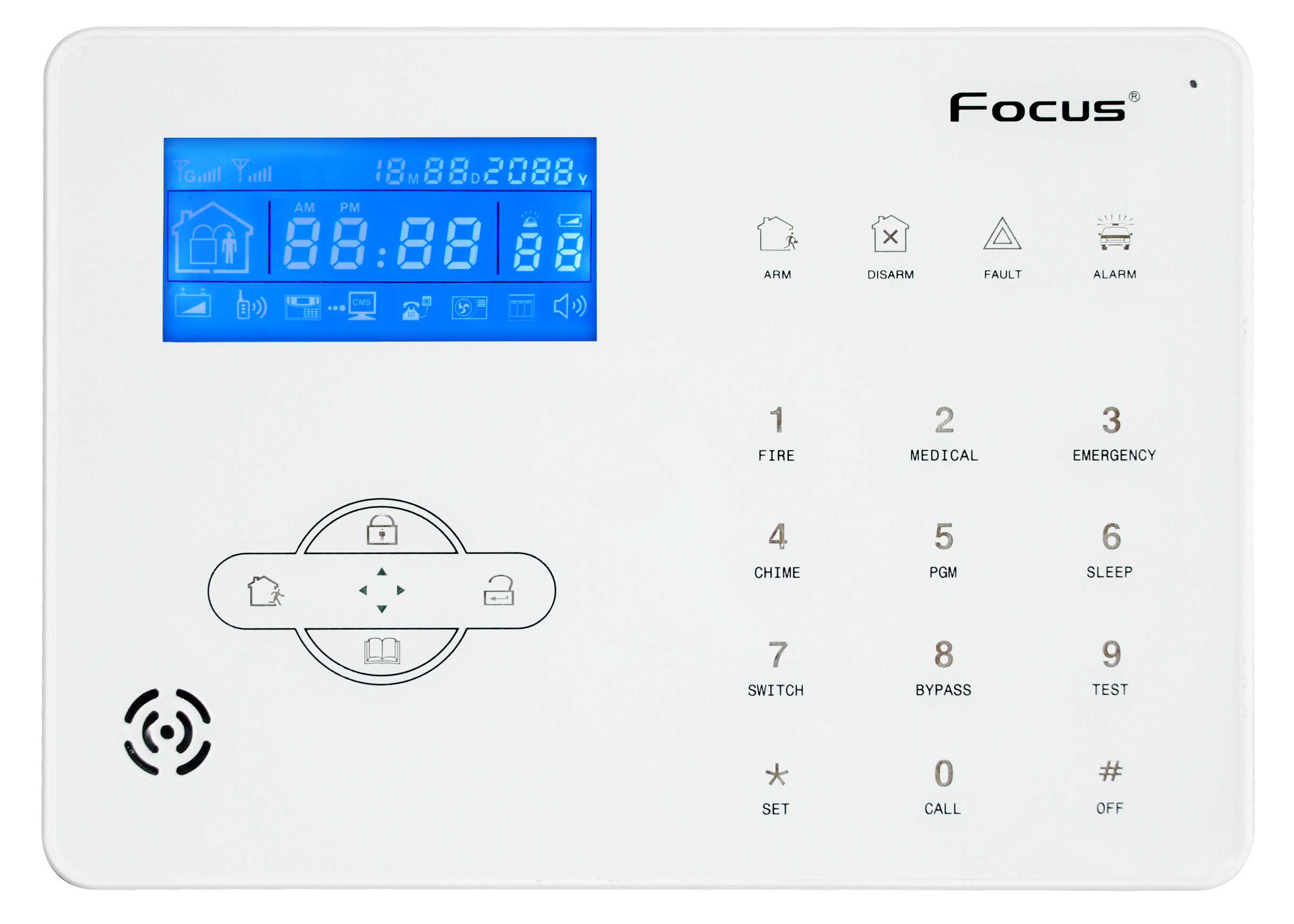 Focus ST-IIIB English Voice Du - Home Security Zones 评论和价格