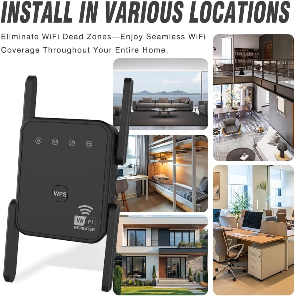 2026 New WiFi Repeater 300Mbps - Home Security Wireless 评论和价格