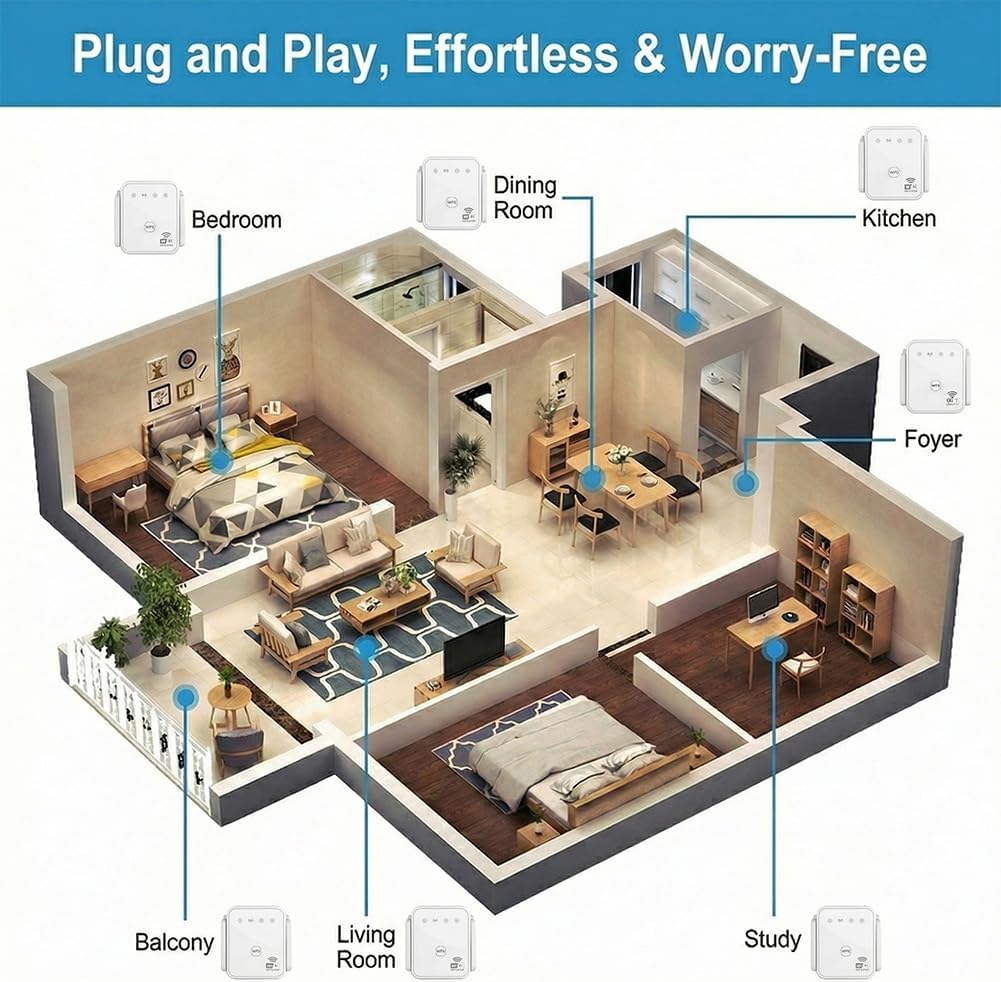2026 New WiFi Repeater 300Mbps - Home Security Wireless 评论和价格