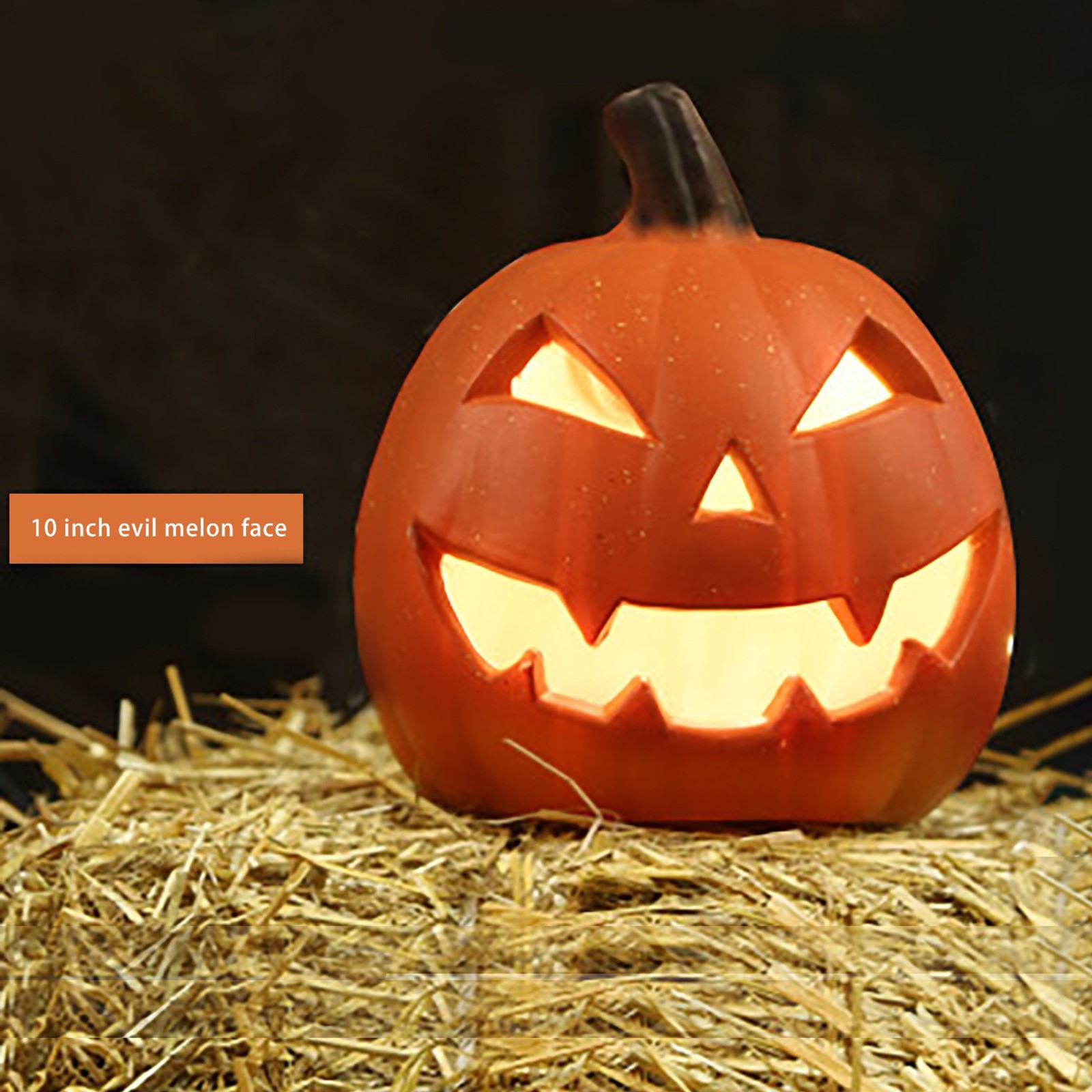 Halloween Led Pumpkin Lantern  - Home Security Yard Sign 评论和价格