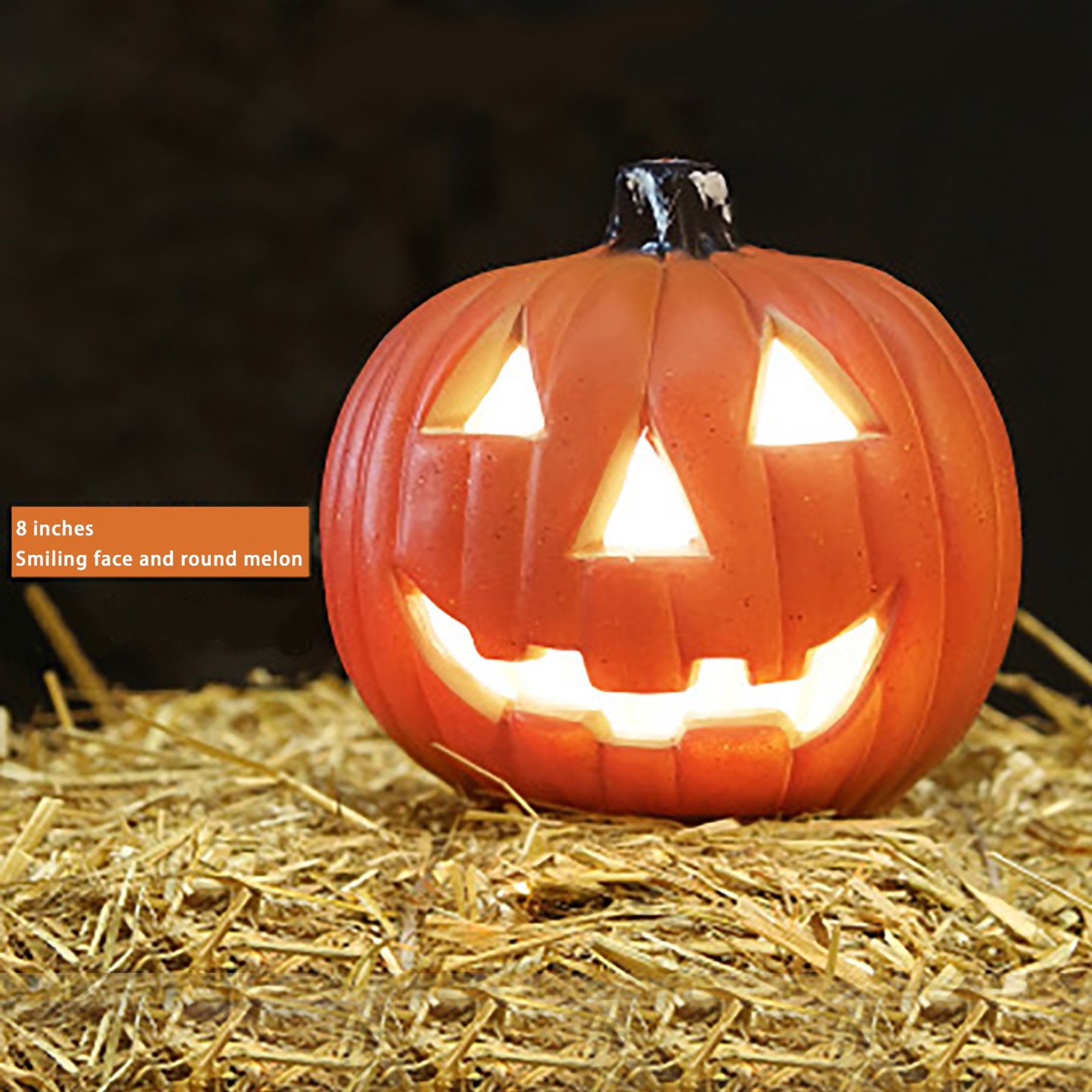 Halloween Led Pumpkin Lantern  - Home Security Yard Sign 评论和价格