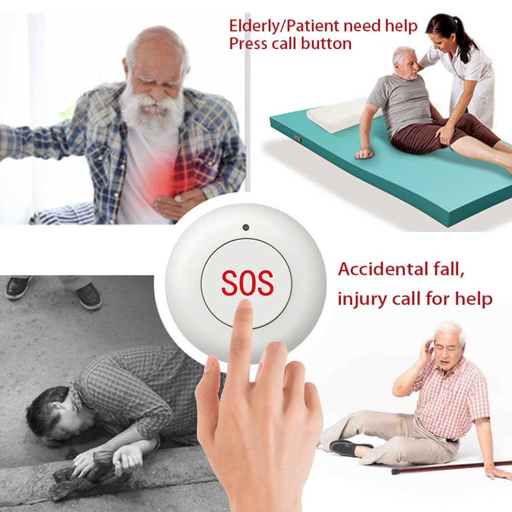 Wireless SOS Button Smart Home - Sim Gsm Alarm 评论和价格