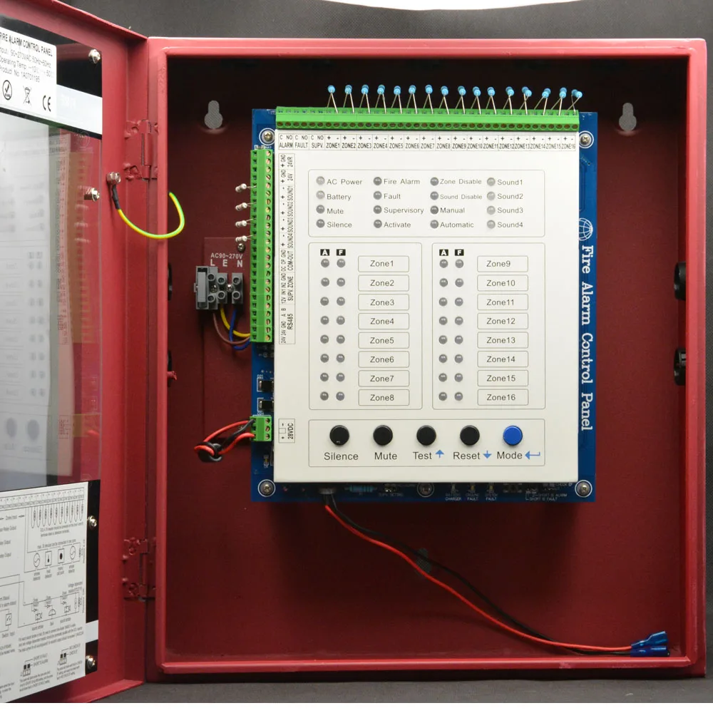 16 Wire Zones Conventional Fir - Home Security Zones 评论和价格