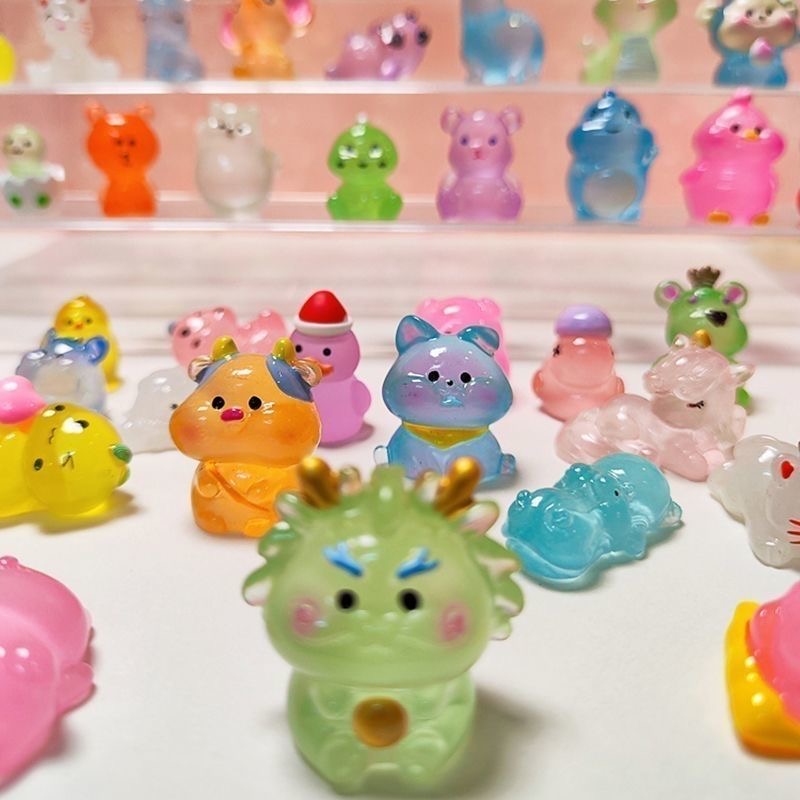 100Pcs Mini Luminous Resin Bli - Home Security Items 评论和价格