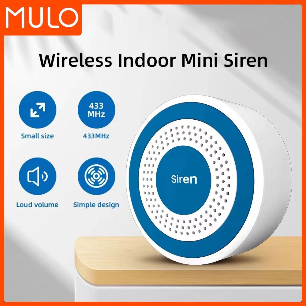 MULO Mini Alarm Siren Wireless - Sim Gsm Alarm 评论和价格