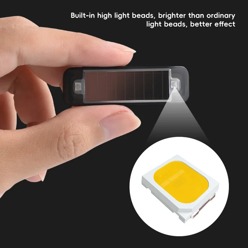 Mini LED solar power car warni - Home Security Wireless 评论和价格