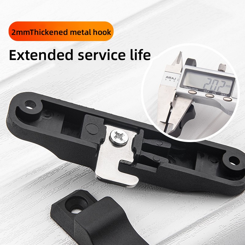 Spring Plastic Push-Pull Foldi - Home Security Door Reinforcement Lock 评论和价格