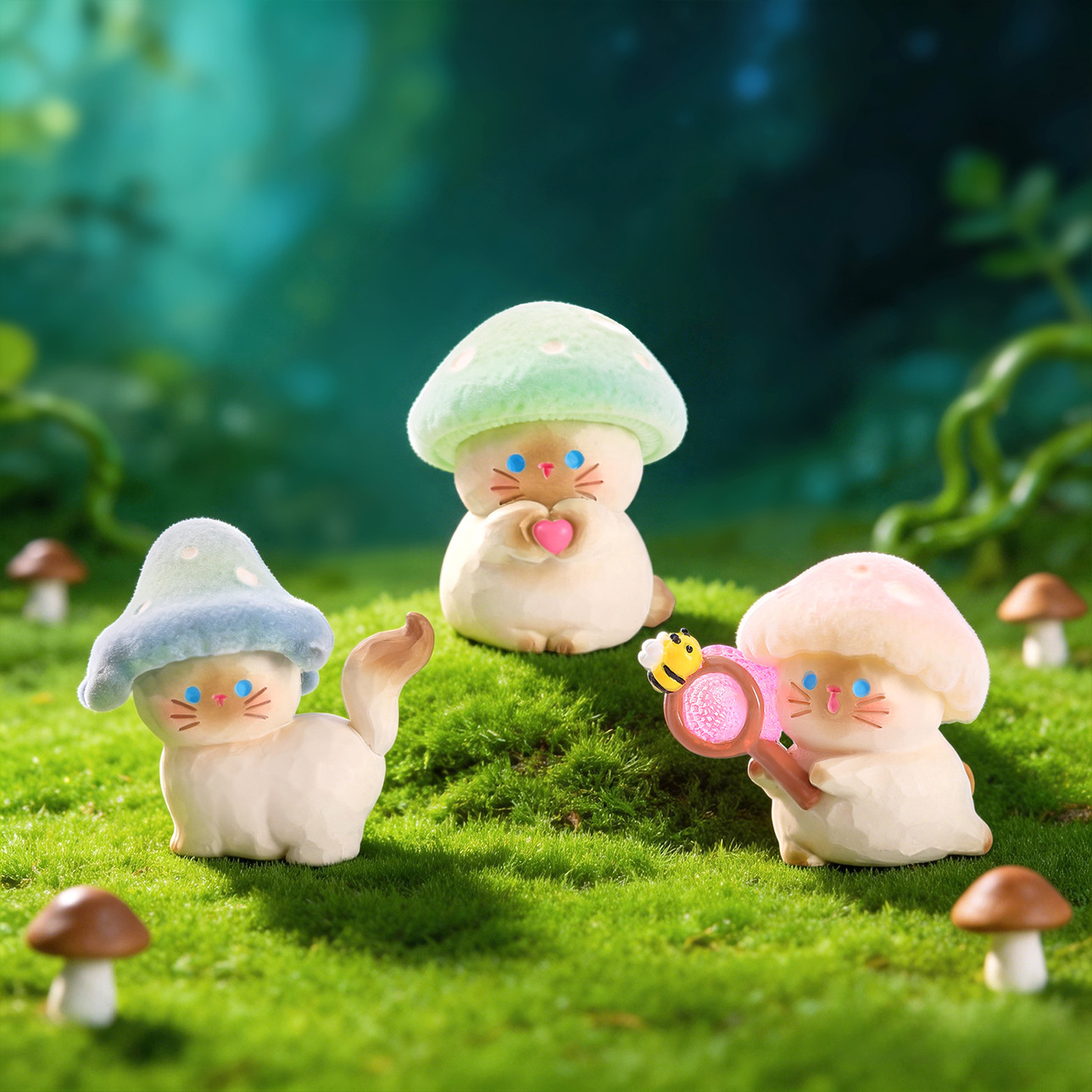 Blind Box Poison Mushroom Expl - Home Security Items 评论和价格