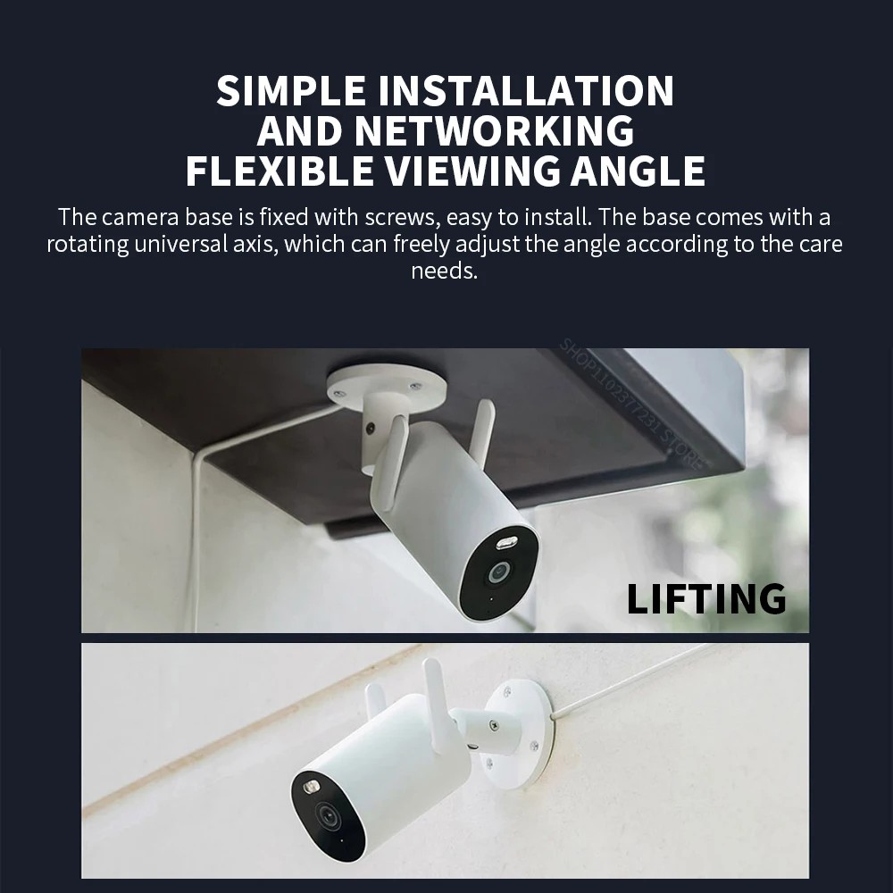 Xiaomi Outdoor Camera AW300 IP - Mi Home Security Xiaomi 评论和价格
