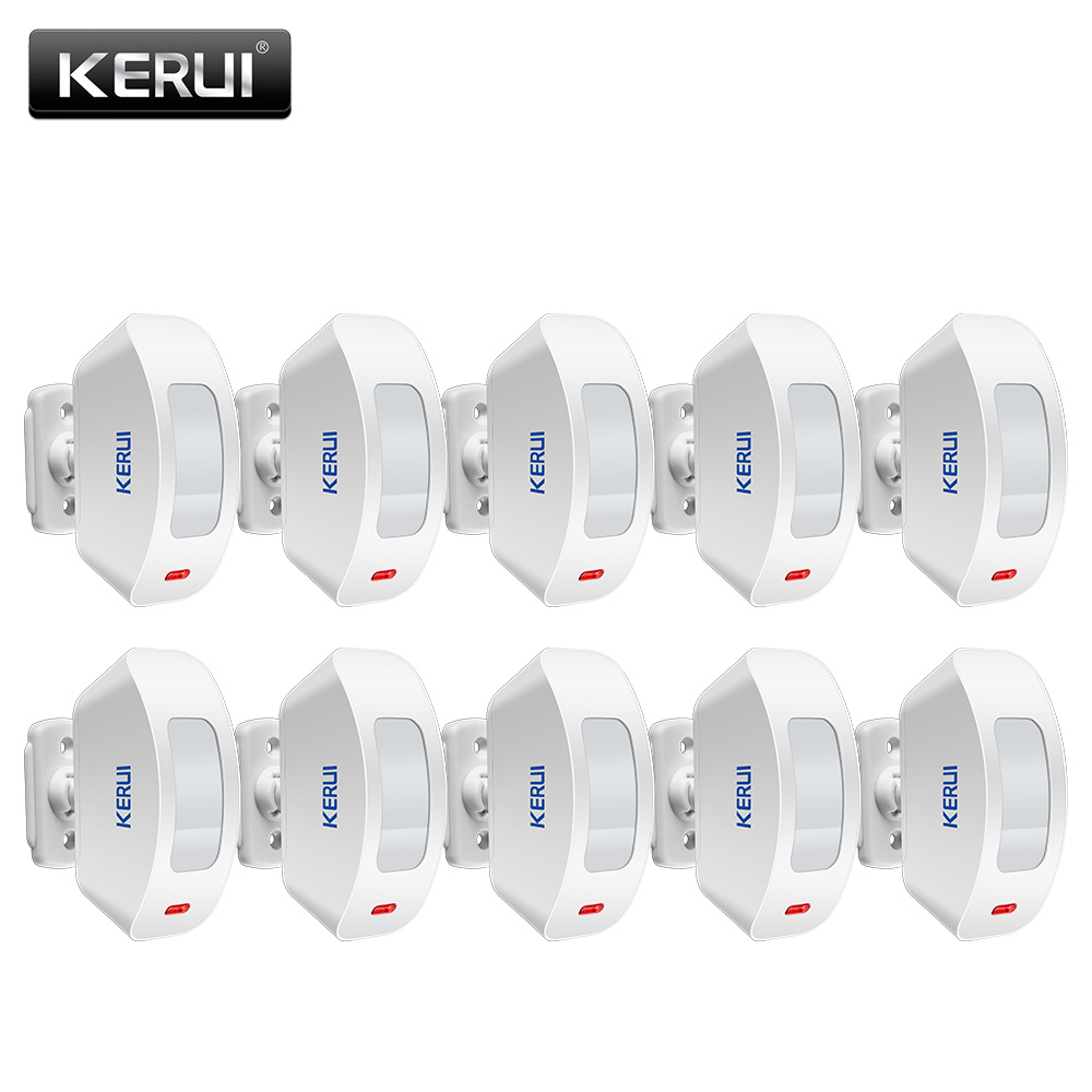 KERUI Wireless Curtain Infrare - Sim Gsm Alarm 评论和价格