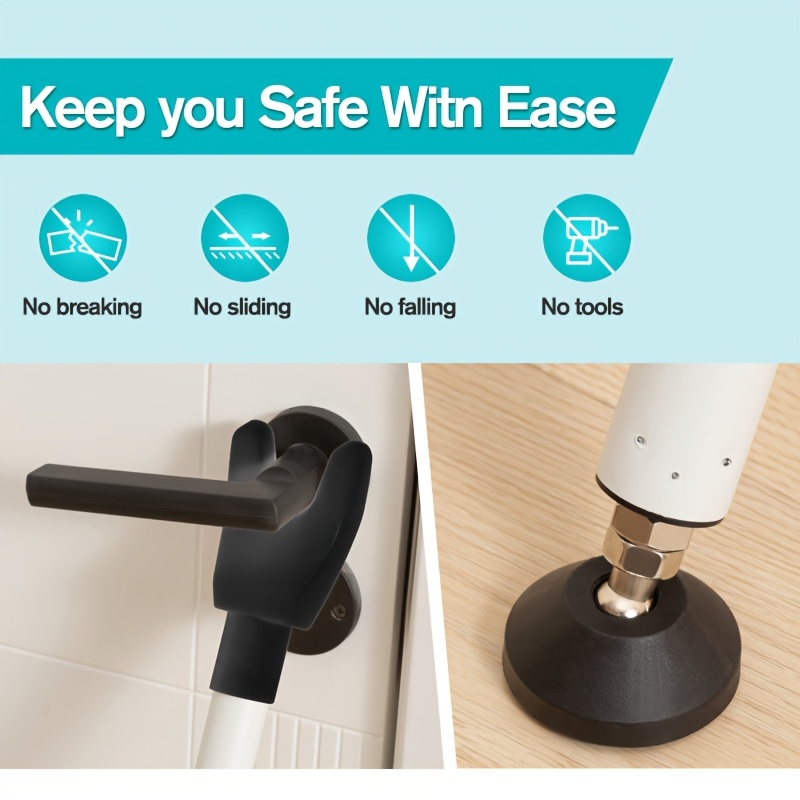 Adjustable 2in1 Sliding Patio  - Home Security Door Reinforcement Lock 评论和价格