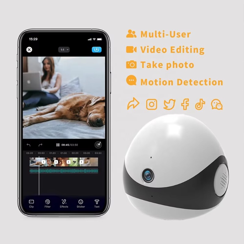 Wireless 2K HD Mobile Pet Comp - Home Security Ai 评论和价格