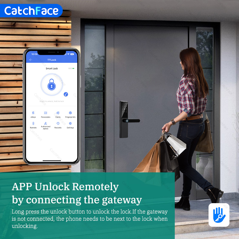 Bluetooth Fingerprint Door Loc - Home Security Door Reinforcement Lock 评论和价格