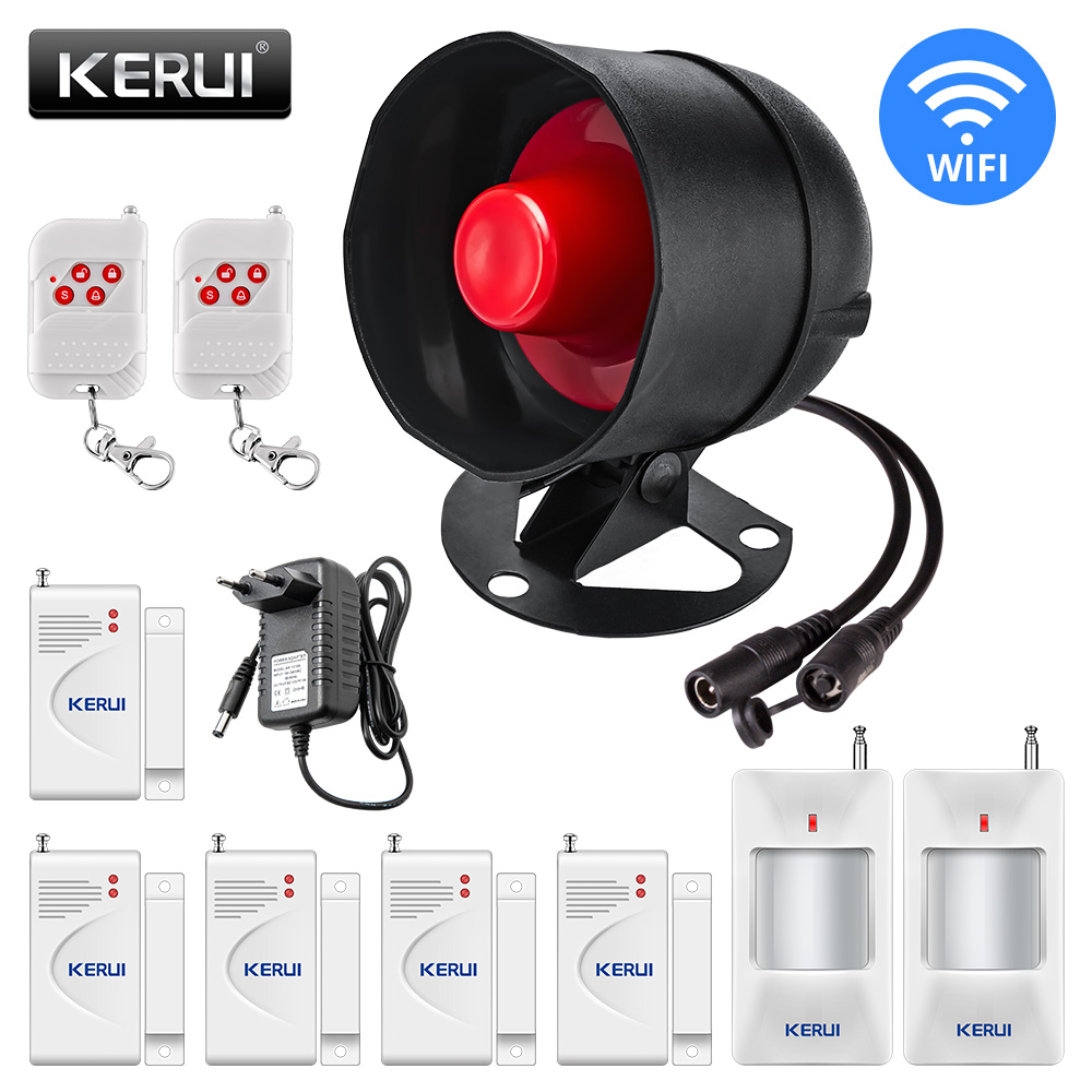 KERUI Tuya Smart WIFI Wireless - Home Security Zones 评论和价格