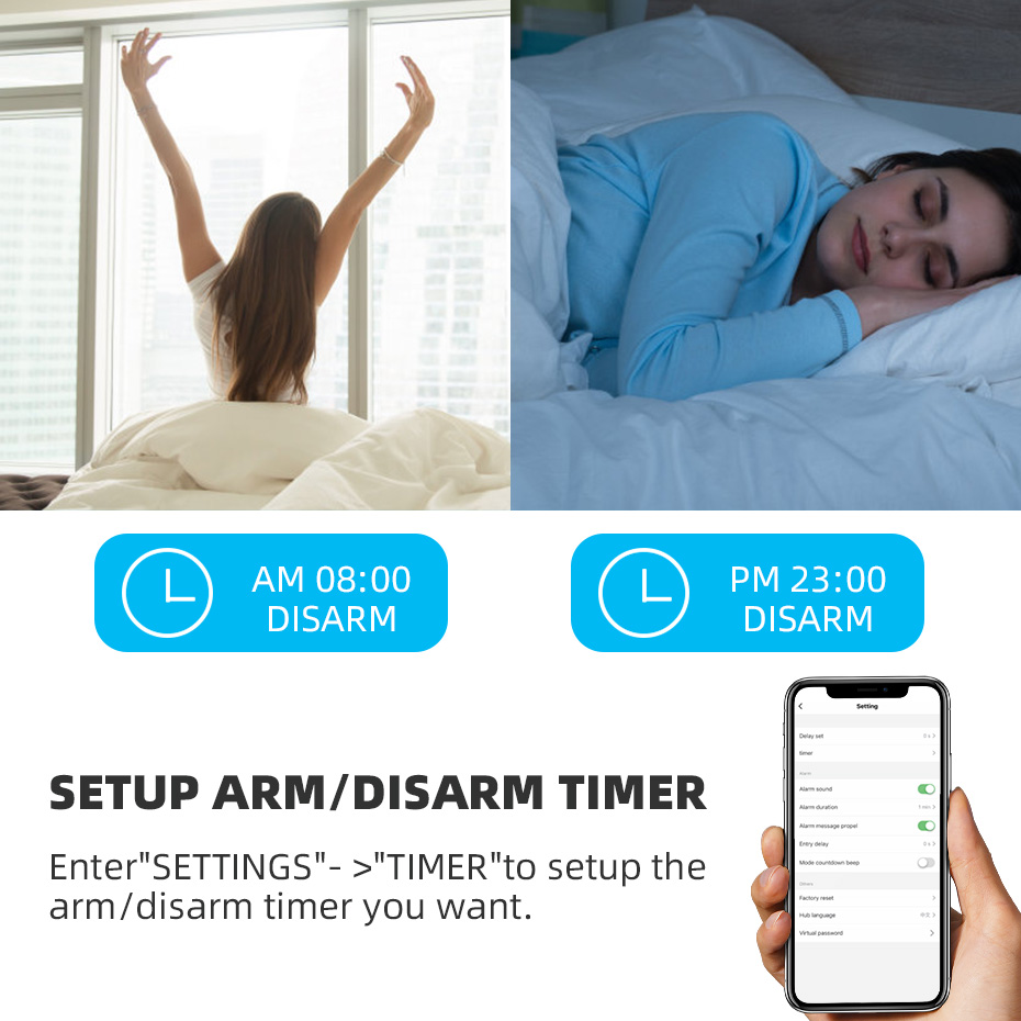 KERUI Tuya Smart WIFI Wireless - Home Security Zones 评论和价格