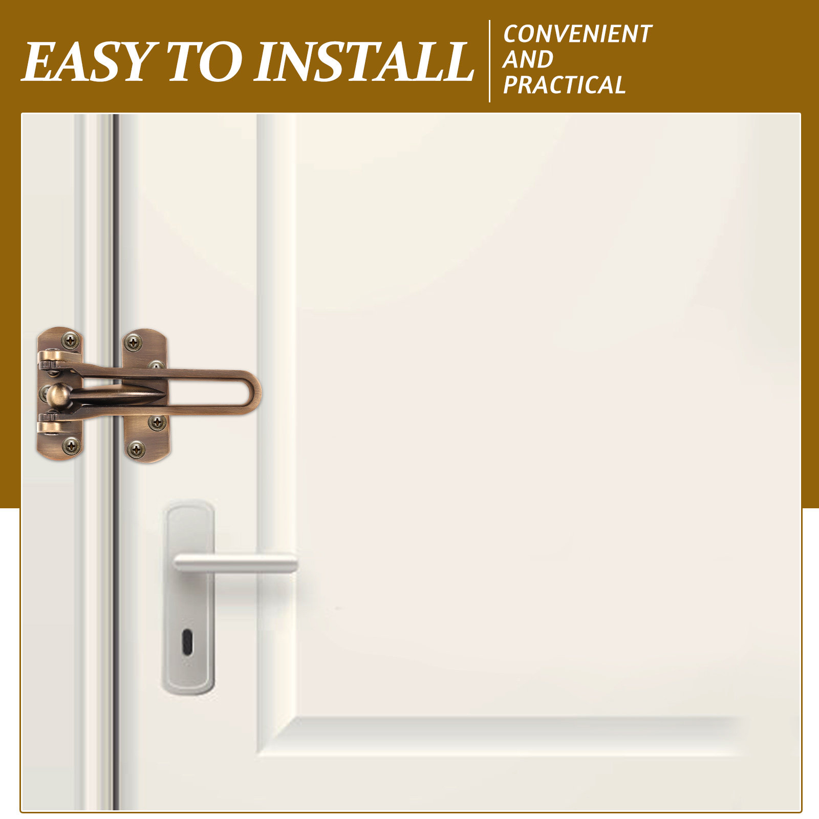Front Door Security Lock Reinf - Home Security Door Reinforcement Lock 评论和价格
