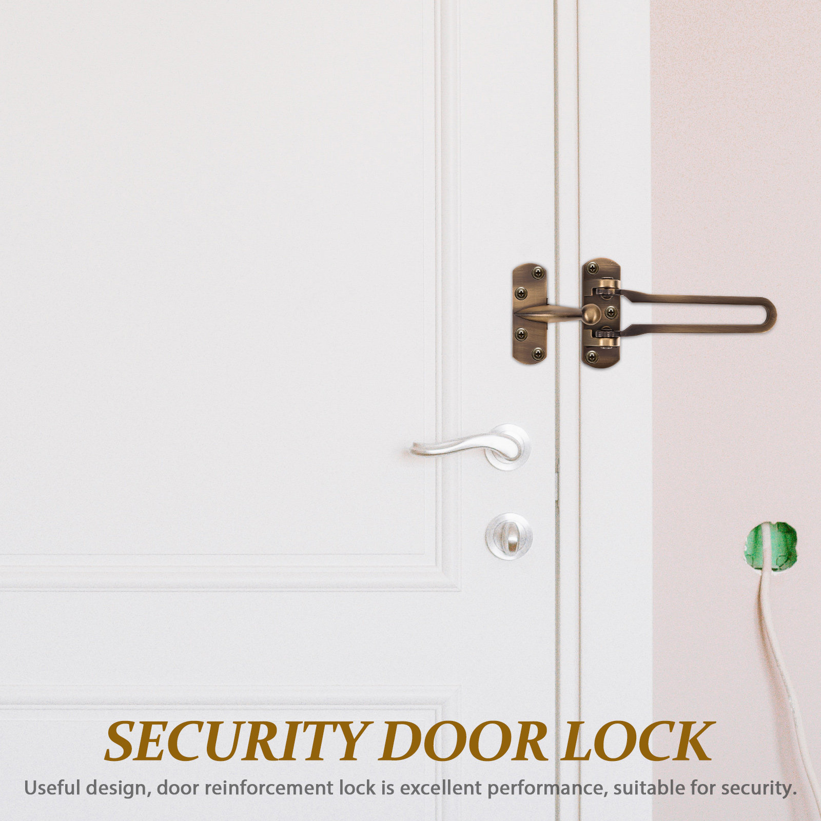 Front Door Security Lock Reinf - Home Security Door Reinforcement Lock 评论和价格