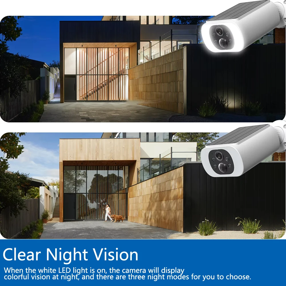 5MP Tuya Smartlife Outdoor Sol - Camera Solar Wireless 评论和价格