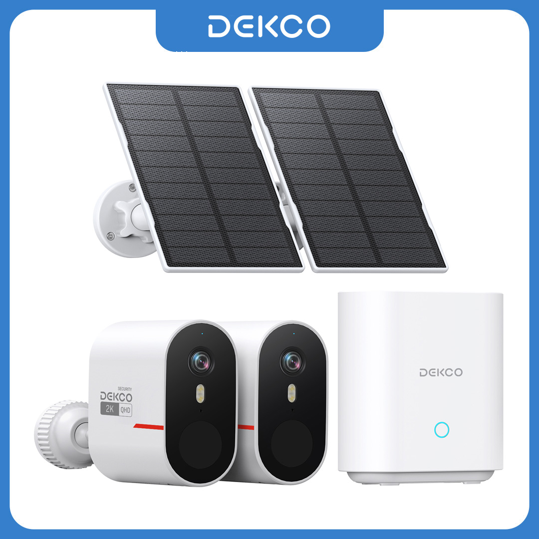 Dekco 3MP WiFi Solar Camera Sy - Camera Solar Wireless 评论和价格