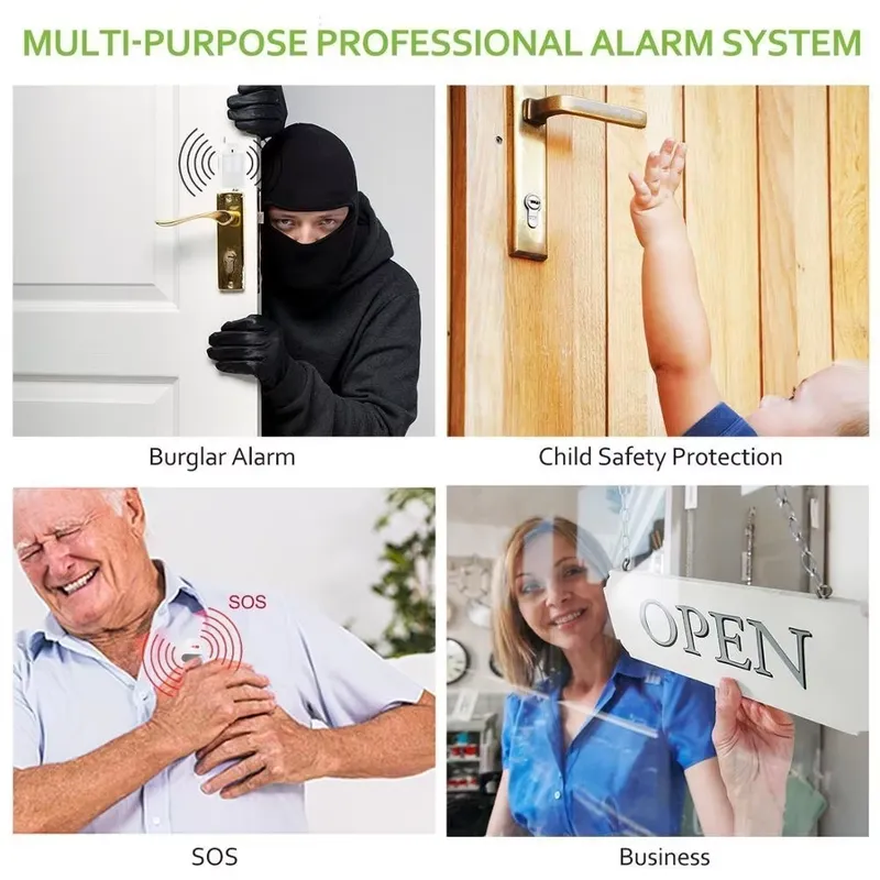 House Burglar Alarm Kit Auto D - Home Security Wireless 评论和价格