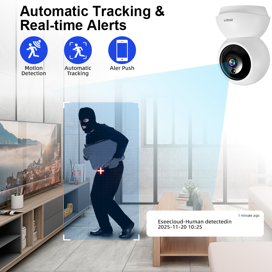 Fuers 5MP WiFi Camera Home Ind - Home Security Ai 评论和价格