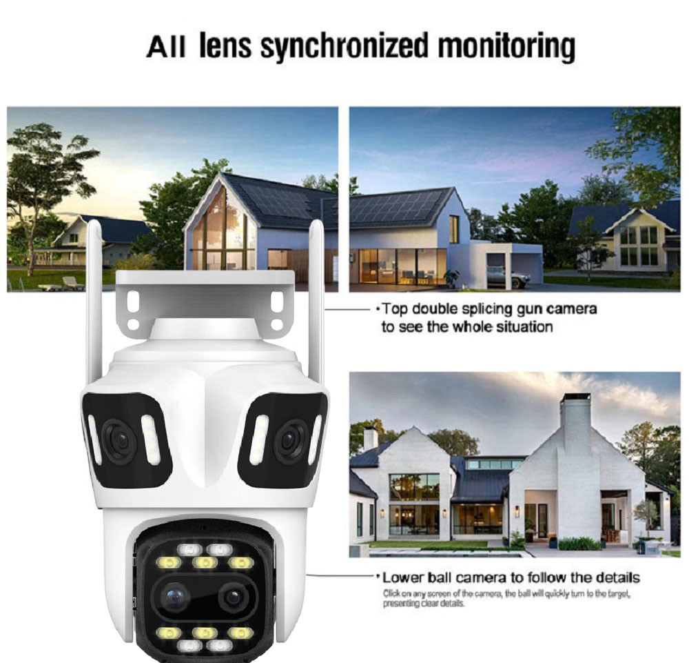 Uzoom 10K 16MP Outdoor PTZ WIF - Home Security Ai 评论和价格