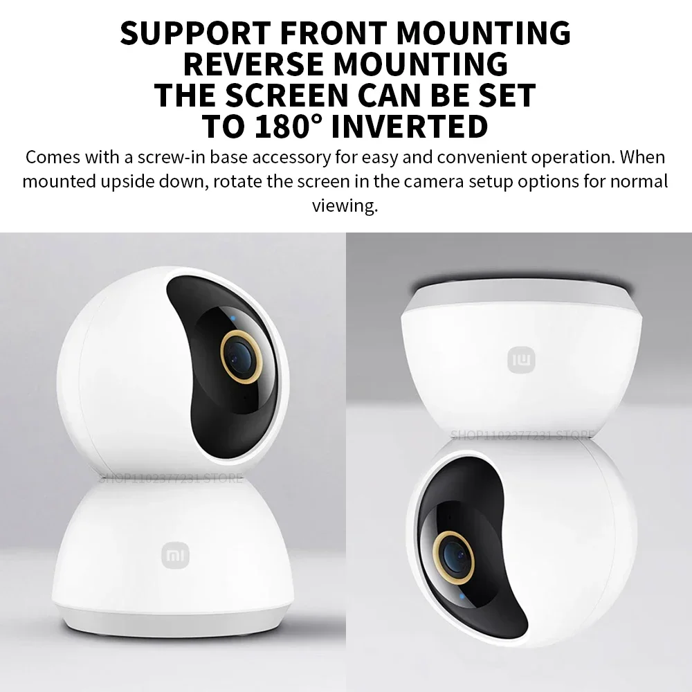 Xiaomi Smart IP Camera 2K 360° - Mi Home Security Xiaomi 评论和价格