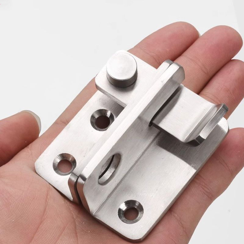 1/5set Flip Latch Gate Latches - Home Security Door Reinforcement Lock 评论和价格