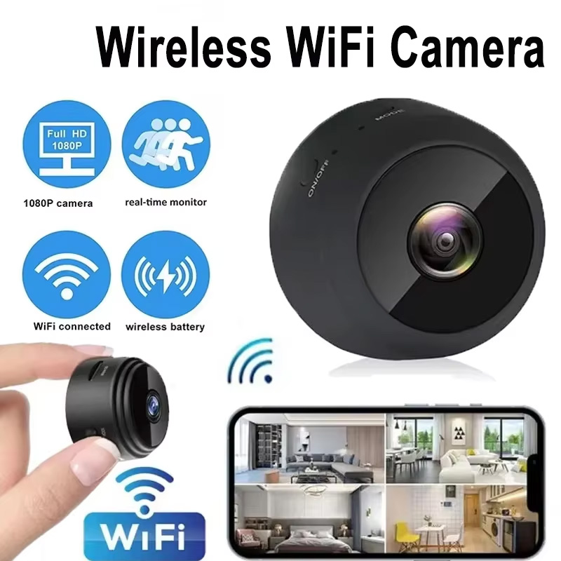 New A9 Camera Wifi 1080p HD Wi - Home Security Wireless 评论和价格