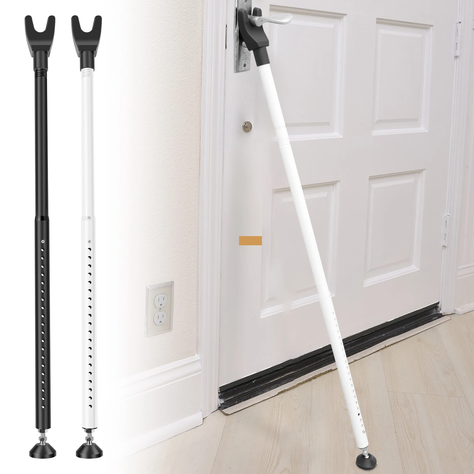 Sliding Door Lock Bar 44-55 In - Home Security Door Reinforcement Lock 评论和价格