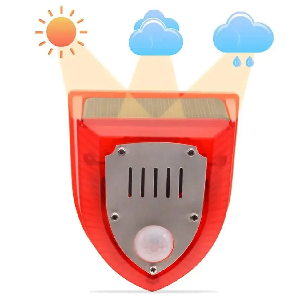 Outdoor Solar Powered 3 Modes  - Home Security Yard Sign 评论和价格