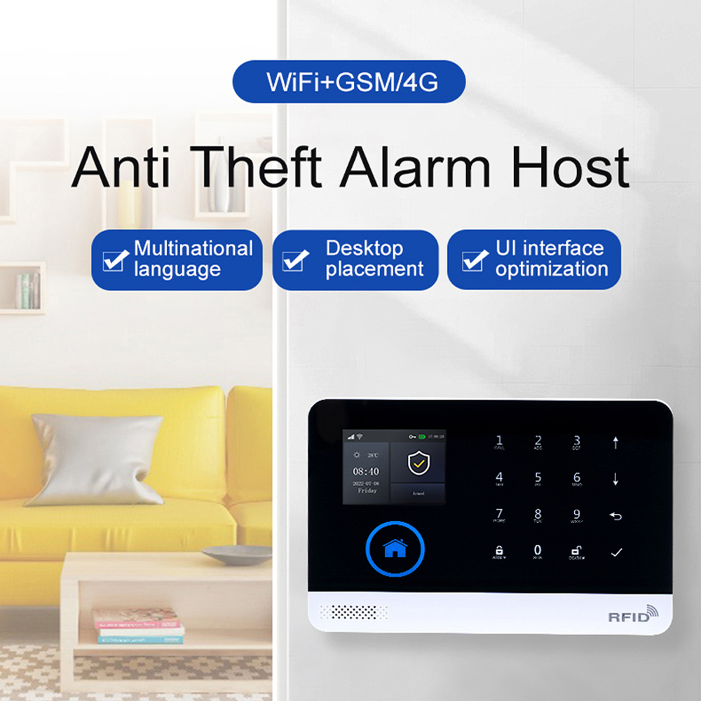 PG-107 Tuya 4G Home Security A - Sim Gsm Alarm 评论和价格