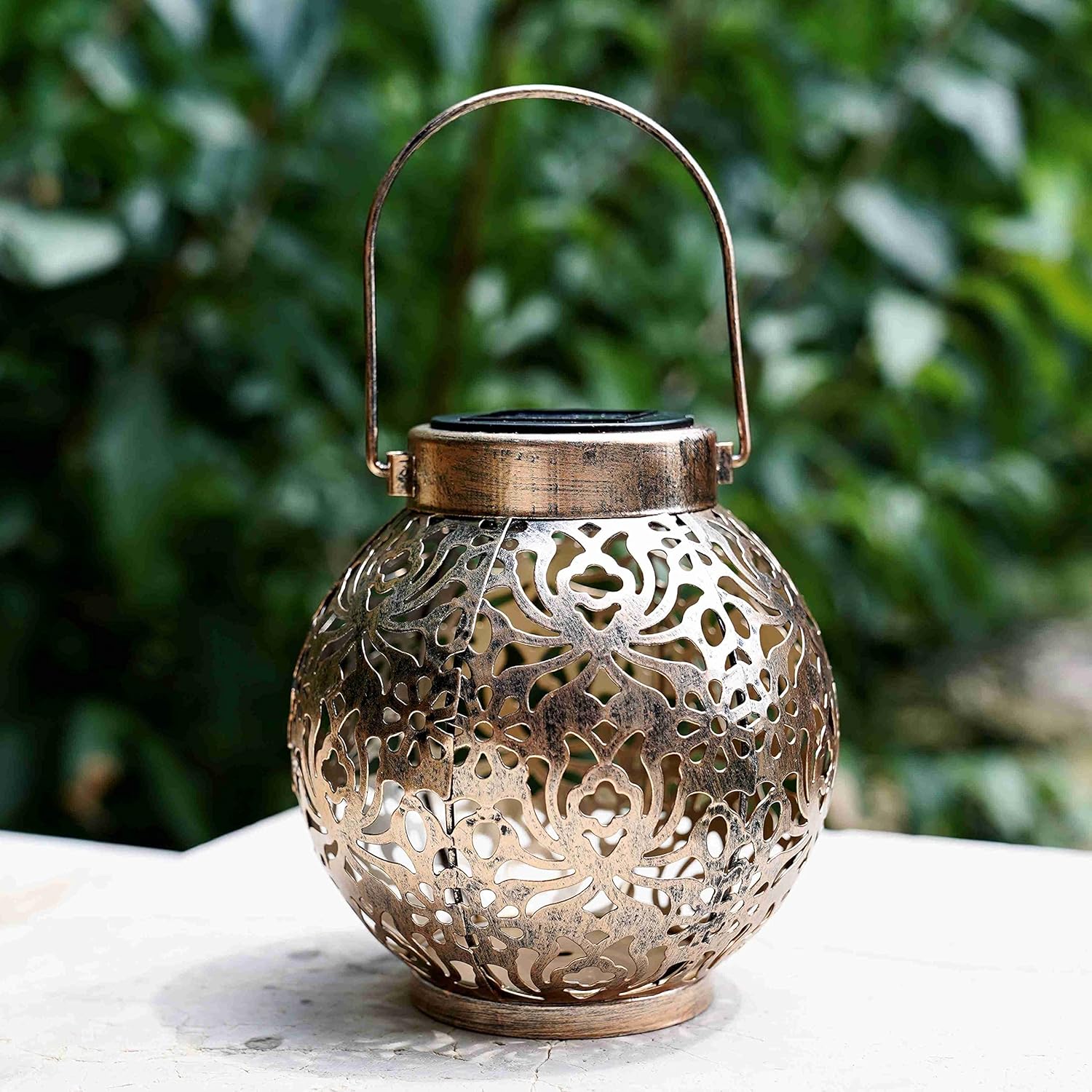 1-6PCS Moroccan Solar Lanterns - Home Security Yard Sign 评论和价格