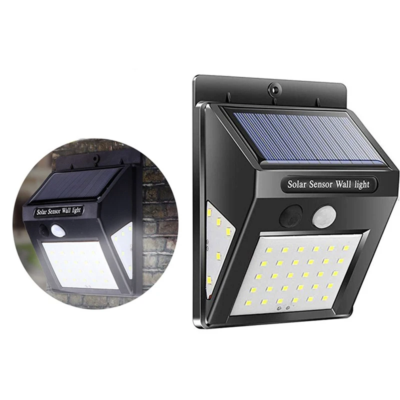 20-40LED Solar Lights Outdoor  - Home Security Yard Sign 评论和价格