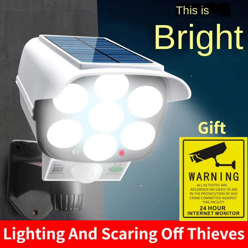 Outdoor Solar Light Motion Sen - Camera Solar Wireless 评论和价格