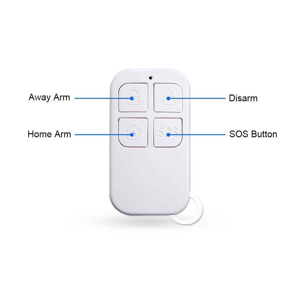 433MHz Wireless Remote Control - Sim Gsm Alarm 评论和价格