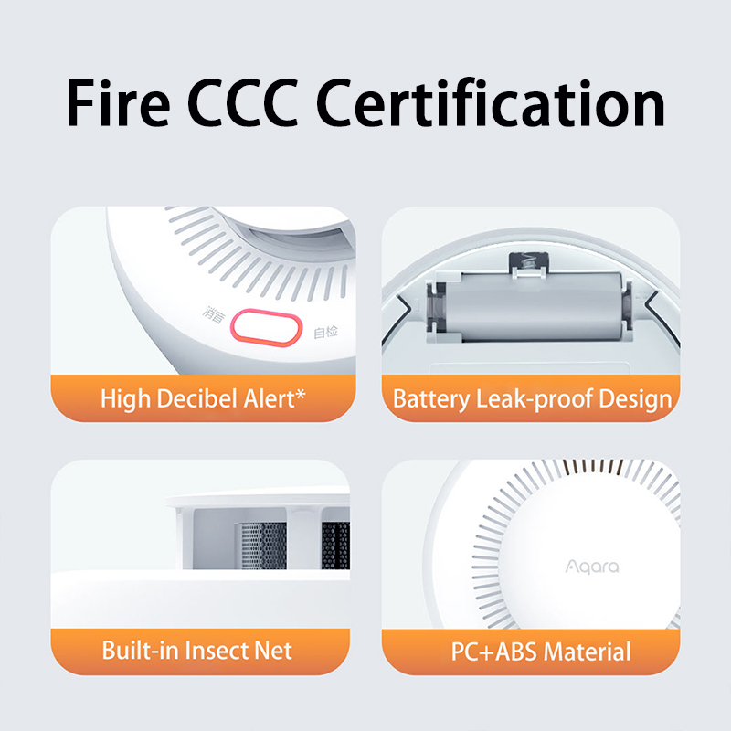 New Aqara Smoke Detector Zigbe - Mi Home Security Xiaomi 评论和价格