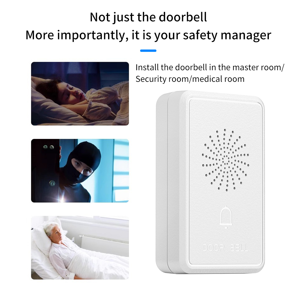 4Wire Wired Doorbell DC12V Acc - Home Security Ring System 评论和价格