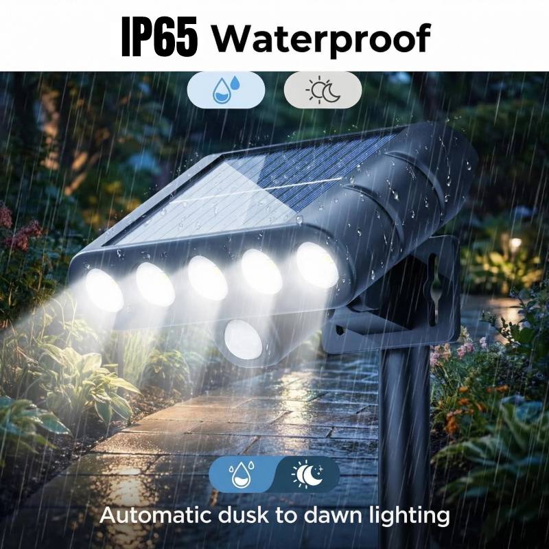 4PCS Solar Powered Outdoor Wal - Home Security Yard Sign 评论和价格