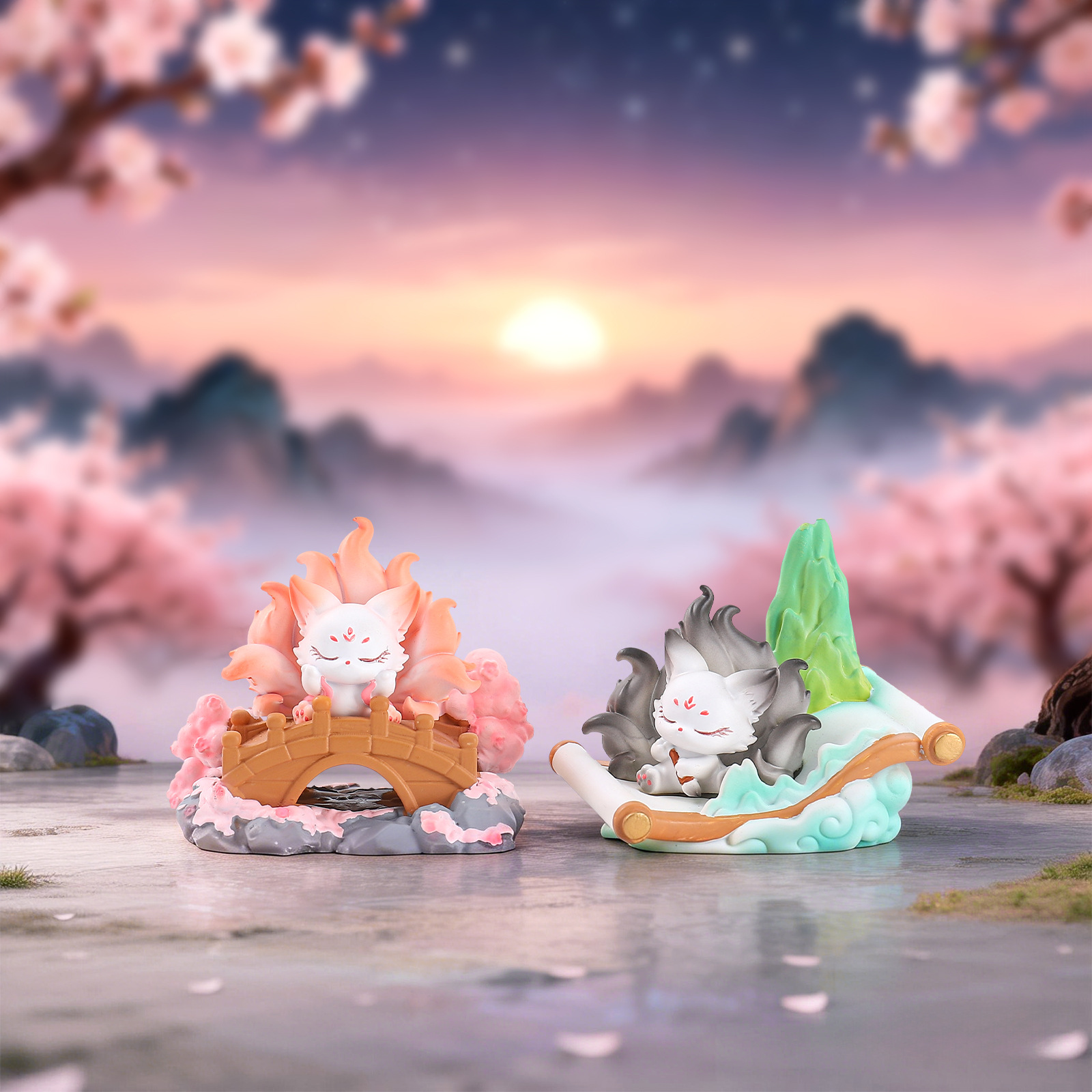 Nine-Tailed Fox Blind Box Chin - Home Security Items 评论和价格