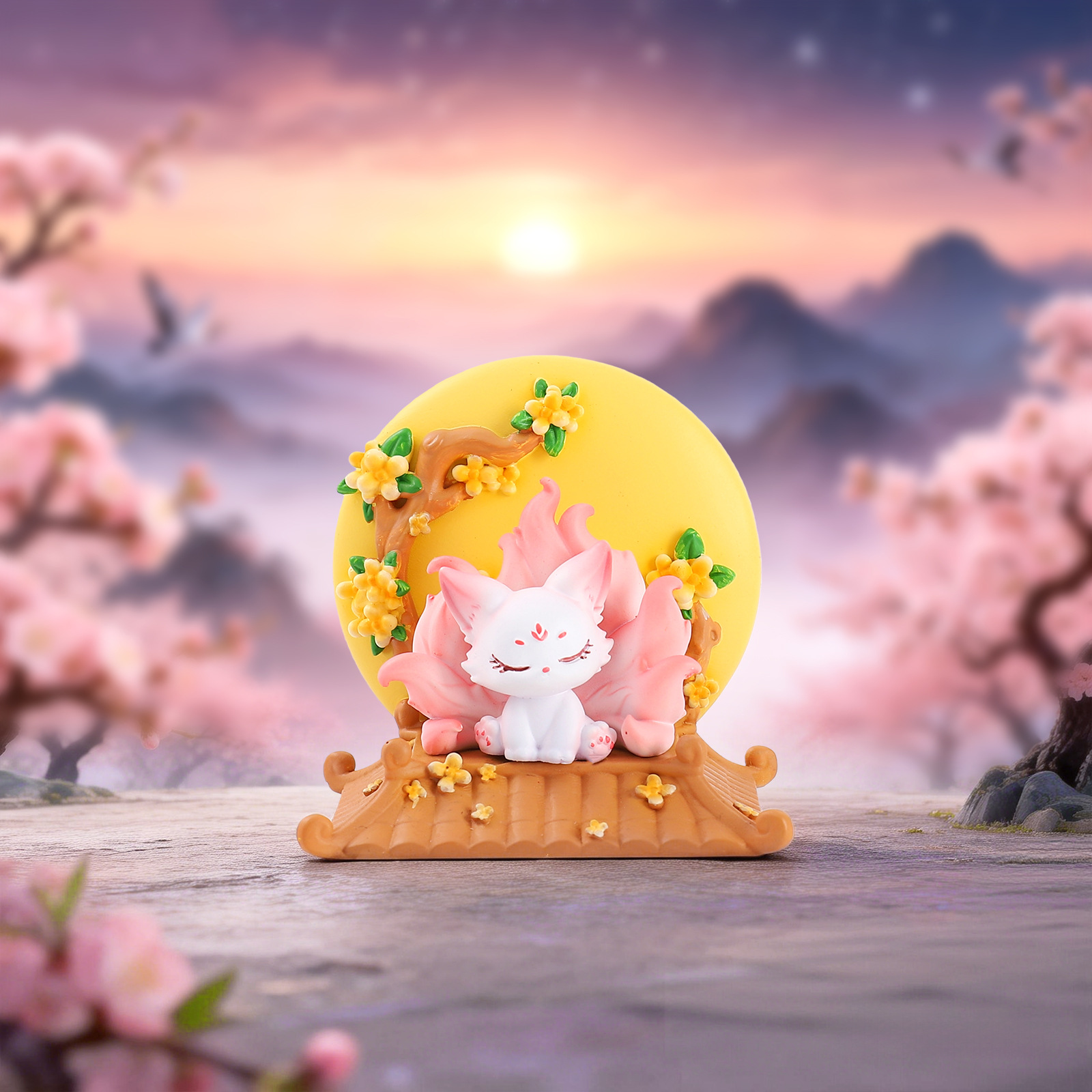 Nine-Tailed Fox Blind Box Chin - Home Security Items 评论和价格