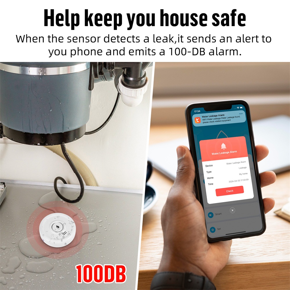 Fuers Water Leakage Detector S - Sim Gsm Alarm 评论和价格