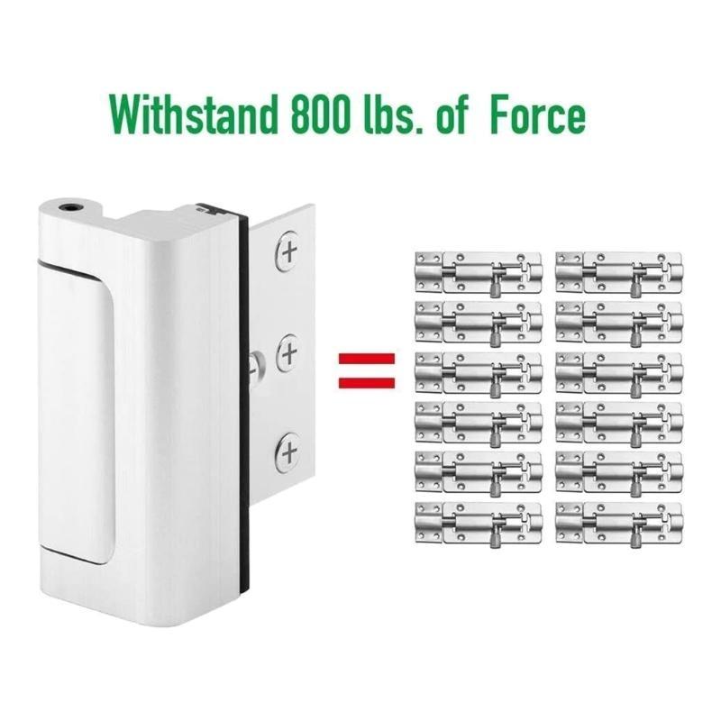 652F Home Security Door Reinfo - Home Security Door Reinforcement Lock 评论和价格