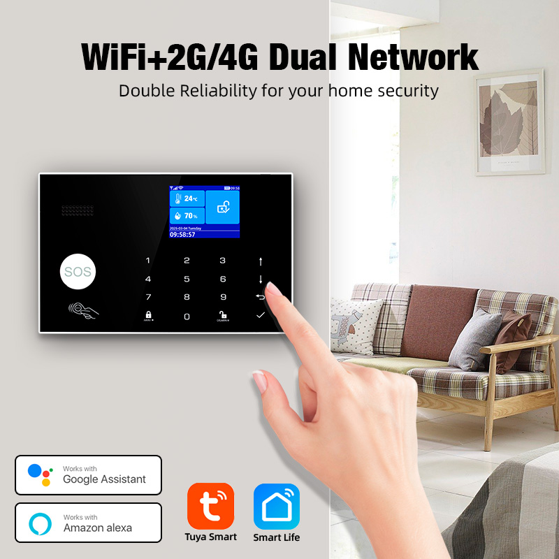 KERUI 4G Alarm with Doorbell R - Home Security Ring System 评论和价格