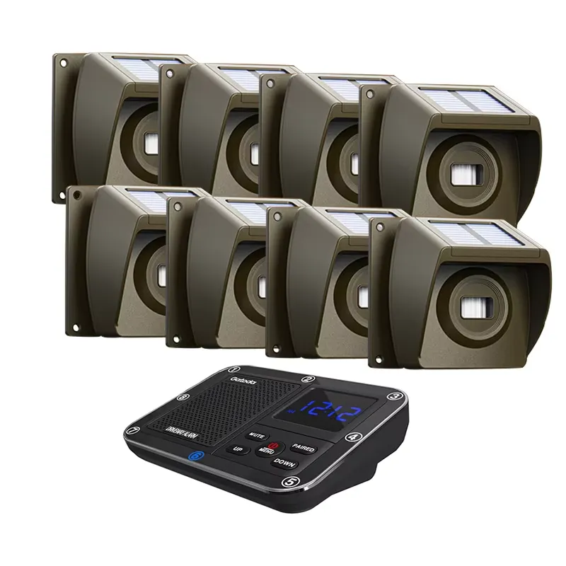 Outdoor Solar - Powered Wirele - Home Security Wireless 评论和价格